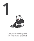 Panda Gets Breakfast 1, 2, 3 cover