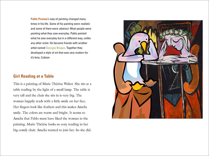 Amelia's Adventures at the Museum Picasso