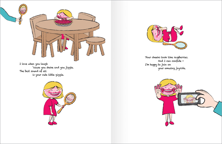 Ruby Red as a raspberry